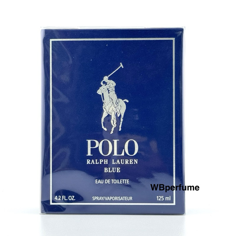 น้ำหอมแท้100% RALPH LAUREN Polo Blue EDT 125ml กล่องซีล