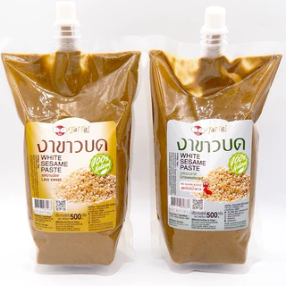 ซอสงาขาว Tahini งาขาวบด (ตราไทไทแบรนด์) Sesame Paste ใช้ทำซอส น้ำจิ้มชาบู น้ำสลัด เสปรดทาขนมปัง แคลเซียมสูงมาก