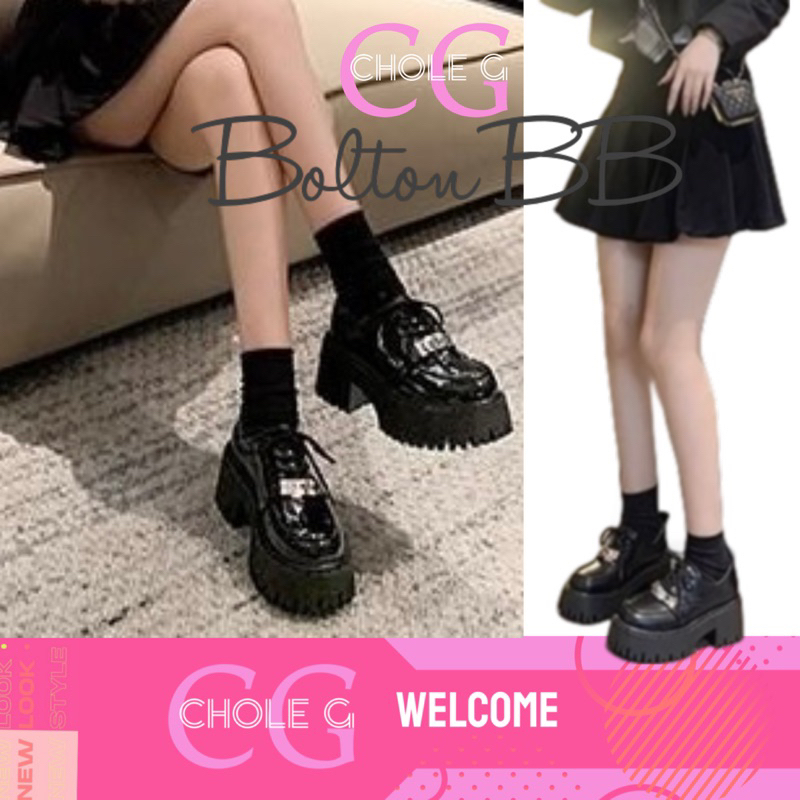 Chole G: Bolton BB Oxford Shoes รองเท้าหนังหุ้มส้น classic all(SH0102)