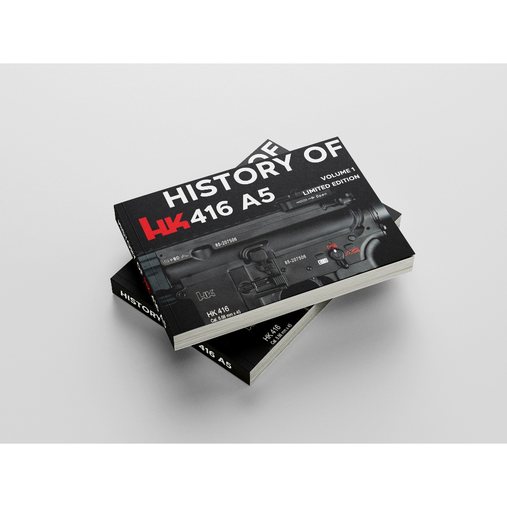 หนังสือภาพ HISTORY OF HK 416 A5 LIMITED EDITION