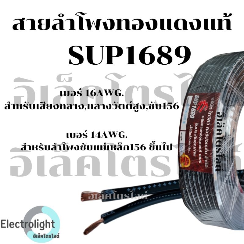 สายลำโพงทองแดงแท้ ฉนวนเนื้อซิลิโคนนิ่ม สีดำ ราคาต่อเมตร