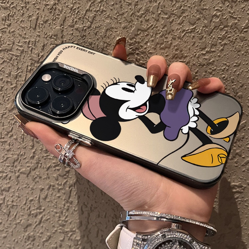 จัดส่งทันที เคสไอโฟน11/13/14/15/16 Pro Max น่ารัก การ์ตูนมิกกี้ Case For iPhone 11,12,13,14,16,13PM,15PM,16PM