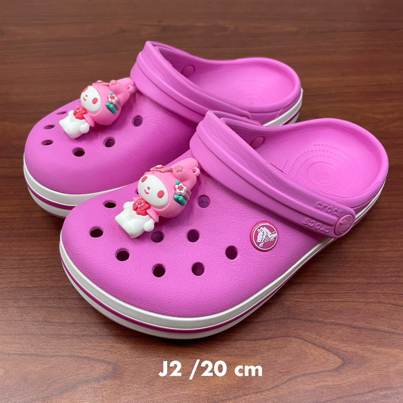 รองเท้าเด็กมือ2 Crocs (J2, 20cm)