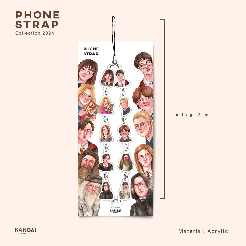 KANBAI_KC10 | Hogwarts Phone Strap