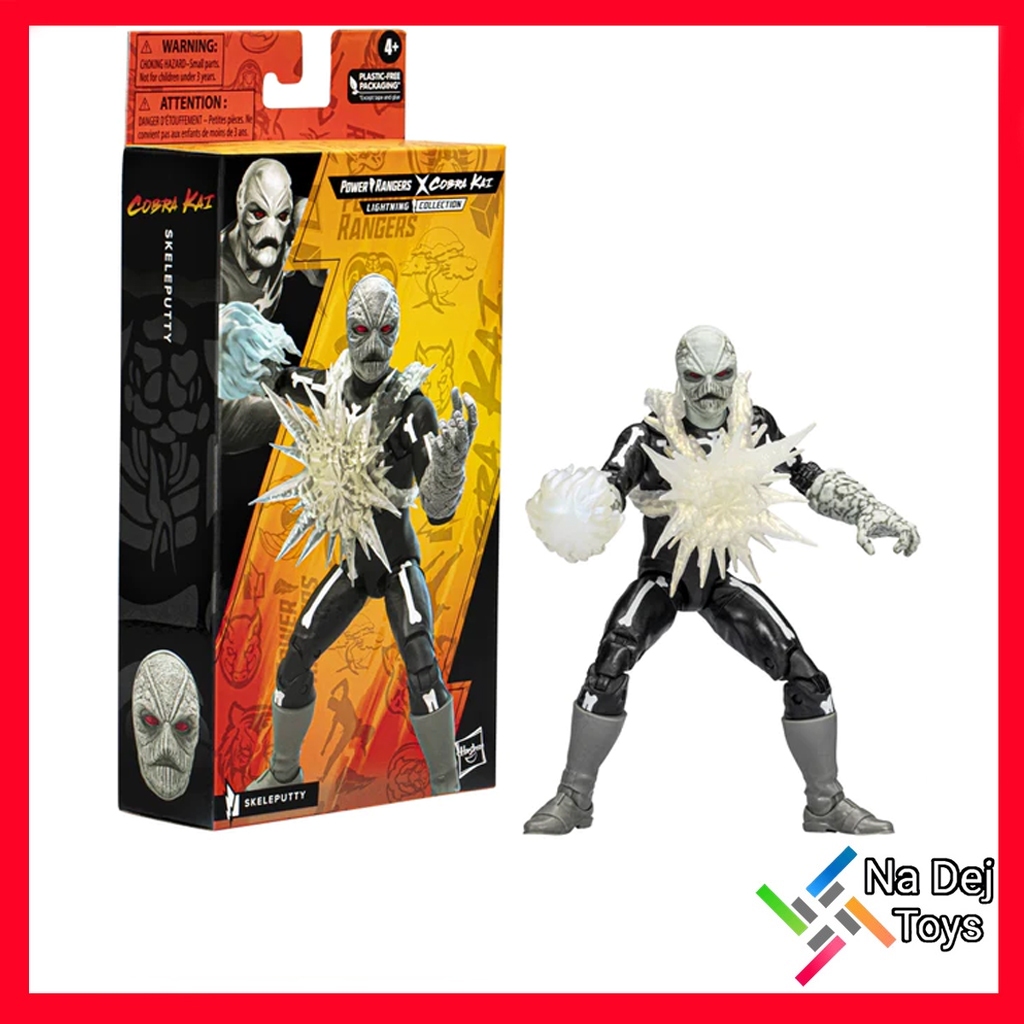 Power Rangers Lightning Collection Skeleputty 6"Figure พาวเวอร์ เรนเจอร์ สเคเลพุตตี้ ขนาด 6นิ้ว