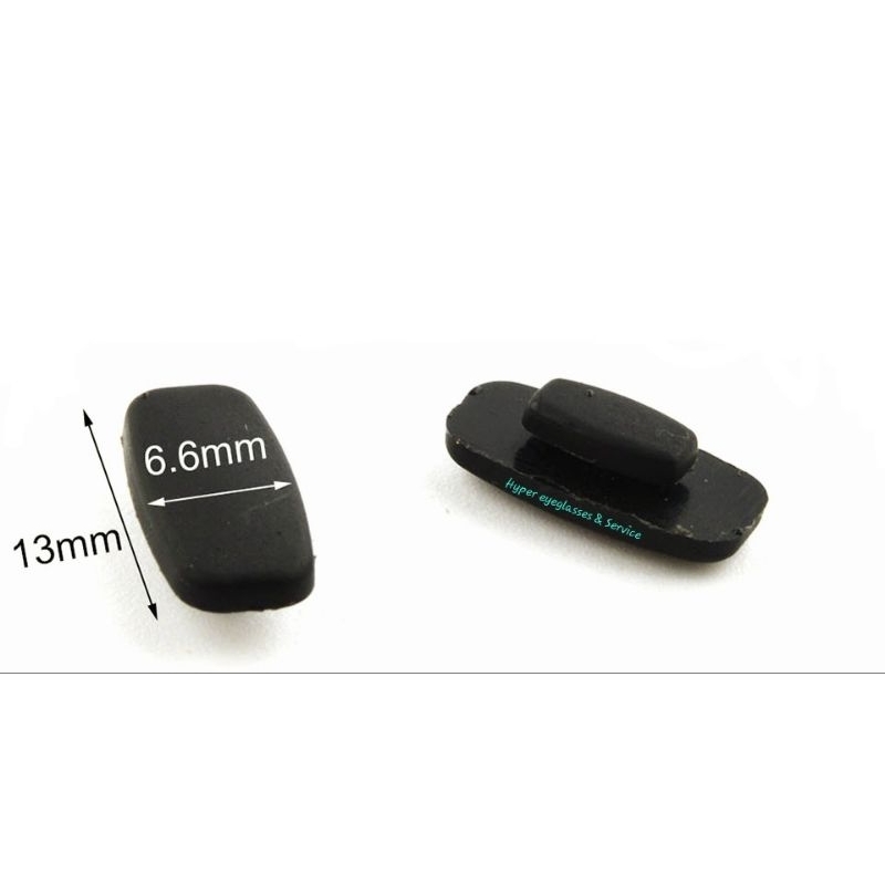 Nosepad แป้นจมูก Ic [Origi]รุ่นใหม่ New! แบบกดทรงสี่เหลี่ยม สีดำ 1คู่ ราคา ถูกที่สุด ดีลบีเคเค แกลเลอรีภาพที่ 4
