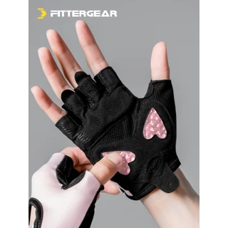 WELSTORE TRAINING GLOVE SWEET HEART ถุงมือฟิตเนส ถุงมือออกกำลังกายผู้หญิง ผ้ายืดหยุ่น ระบายกาศได้ดี