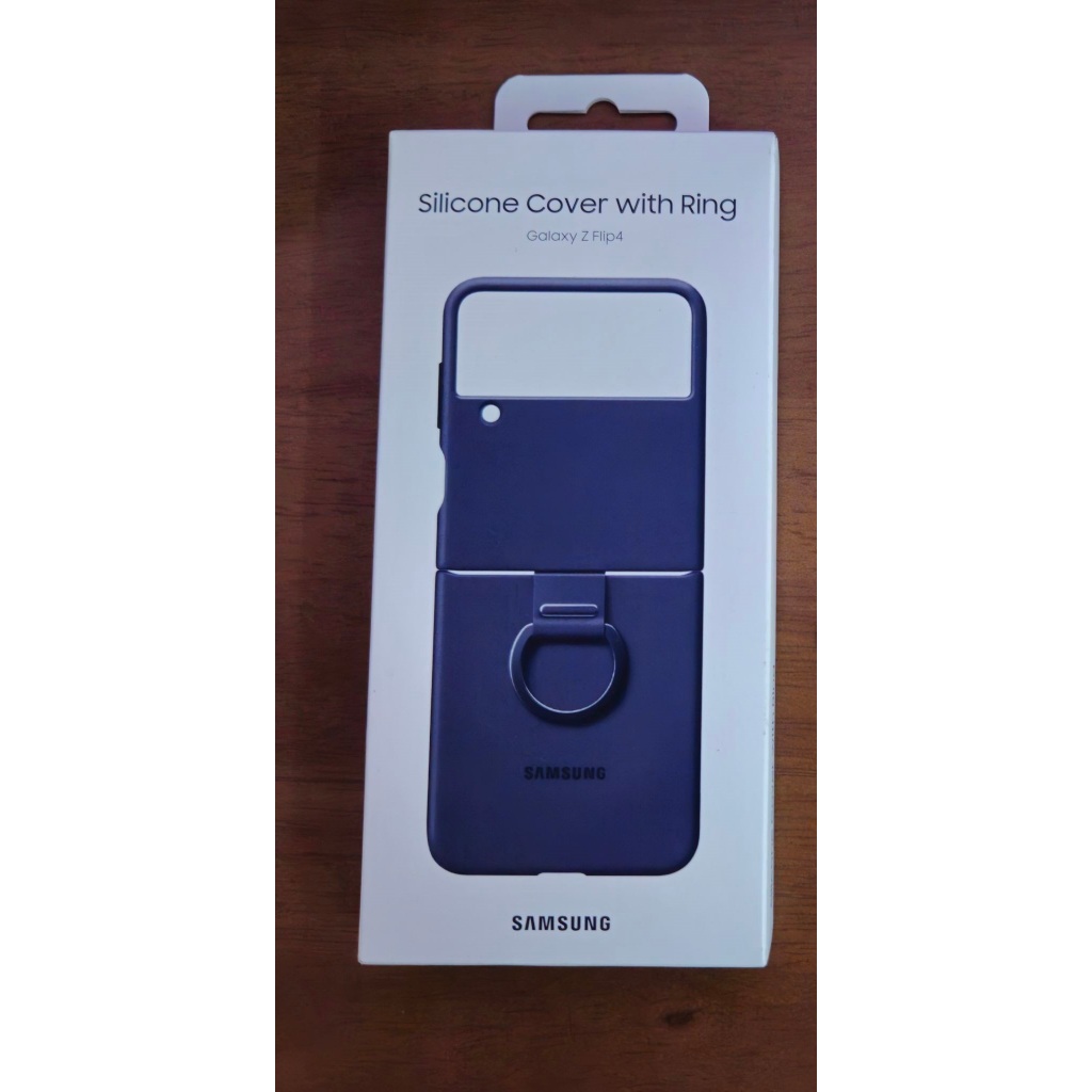 เคส Samsung Galaxy Z Flip4 Silicone Cover with Ring