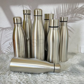 ขวดน้ำสเตนเลส 304 ขวดโลหะ สแตนเลส 304 แบบพกพา ขนาด 500/750/1…