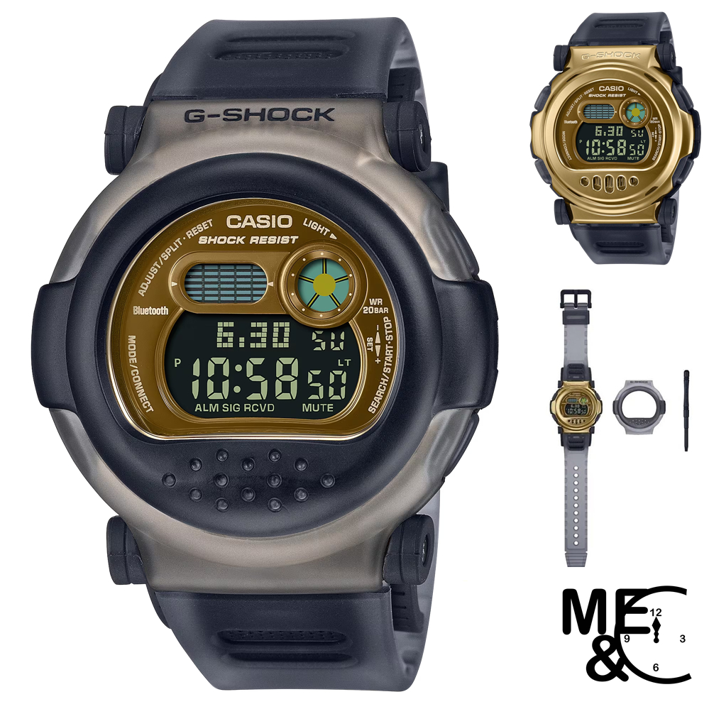 CASIO G-SHOCK G-B001MVB-8DR (บลูทูธ) ของแท้ ประกันศูนย์ CMG