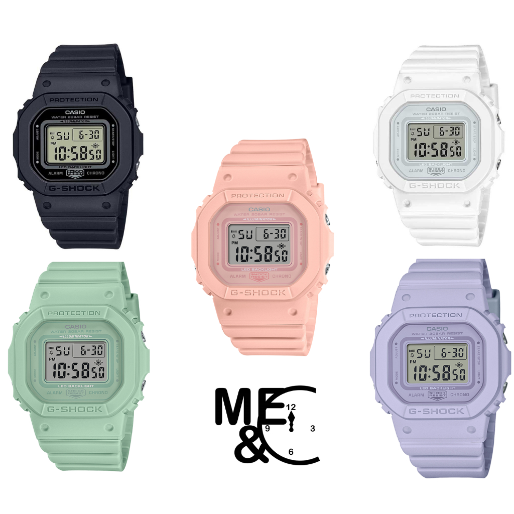 CASIO G-SHOCK มินิ GMD-S5600BA ของแท้ ประกันศูนย์ CMG