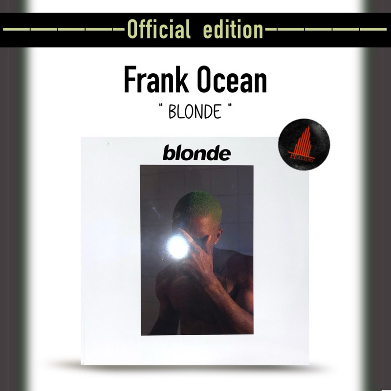 แผ่นเสียง Frank Ocean Blonde มุมบุบเล็กน้อย