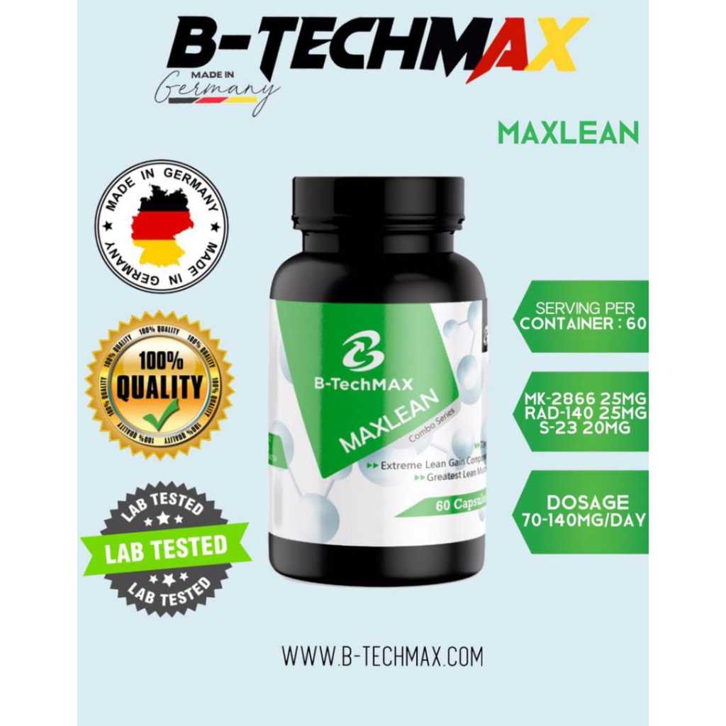 B-TechMax Sarms MaxLEAN 70mg 60 caps