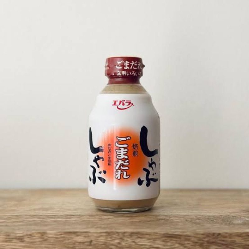 Ebara sesame sauce shabu 335 g. น้ำจิ้มรสงา สำหรับชาบู นำเข้าจากญี่ปุ่น🇯🇵fl