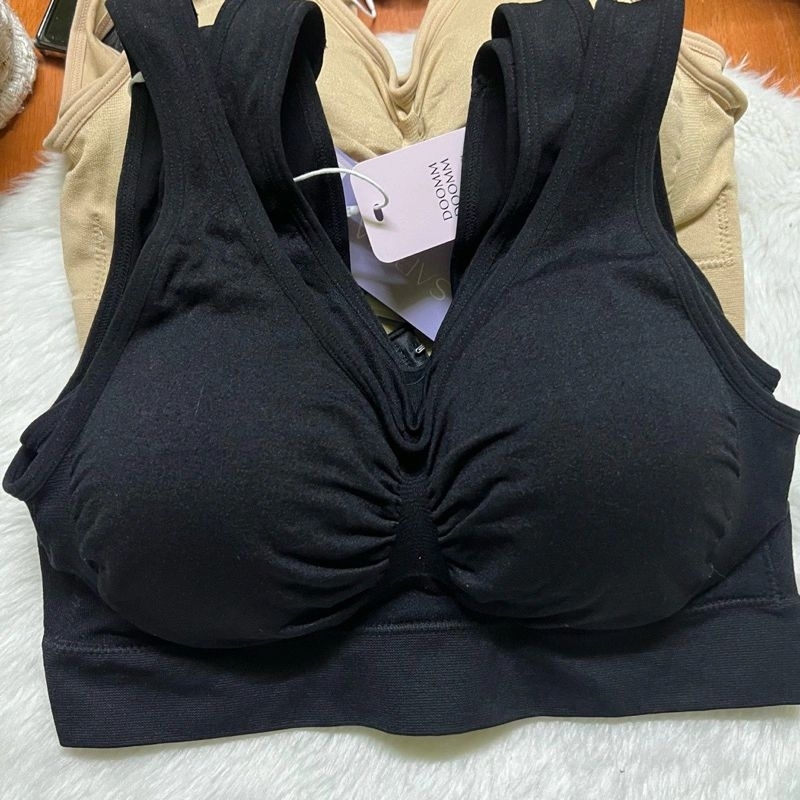 sabina happy bra sbxa890 freesize เสื้อชั้นในซาบีน่า ฟรีไซส์ กระชับ ไร้โครง ใส่ดี ราคาส่ง