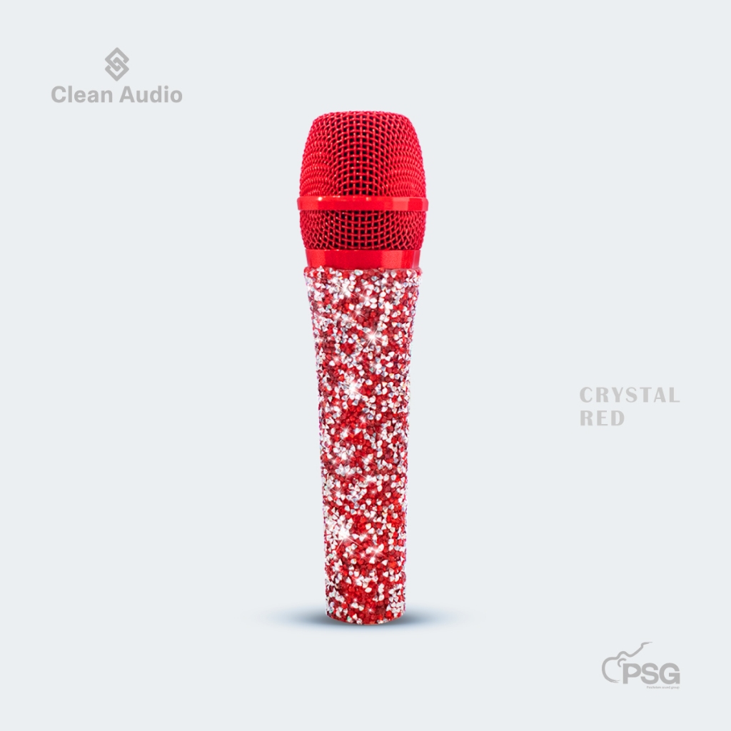 CLEAN AUDIO : CA-289 CRYSTAL RED ไมโครโฟนไดนามิค Dynamic Microphone
