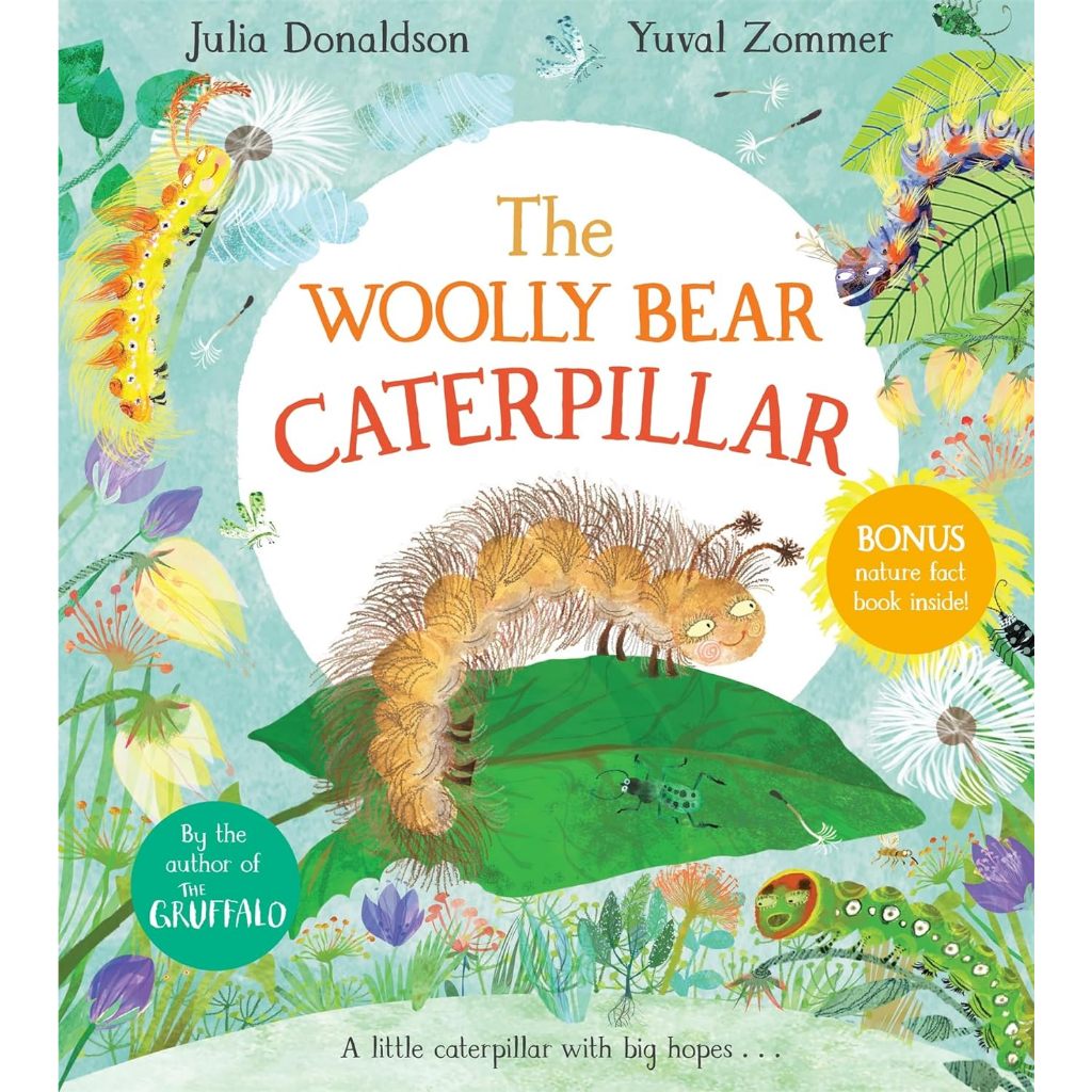 The Woolly Bear Caterpillar Julia Donaldson หนังสือเด็ก หนอนผีเสื้อ ภาษาอังกฤษ ปกอ่อน 12200 {Macmillan} [Z]