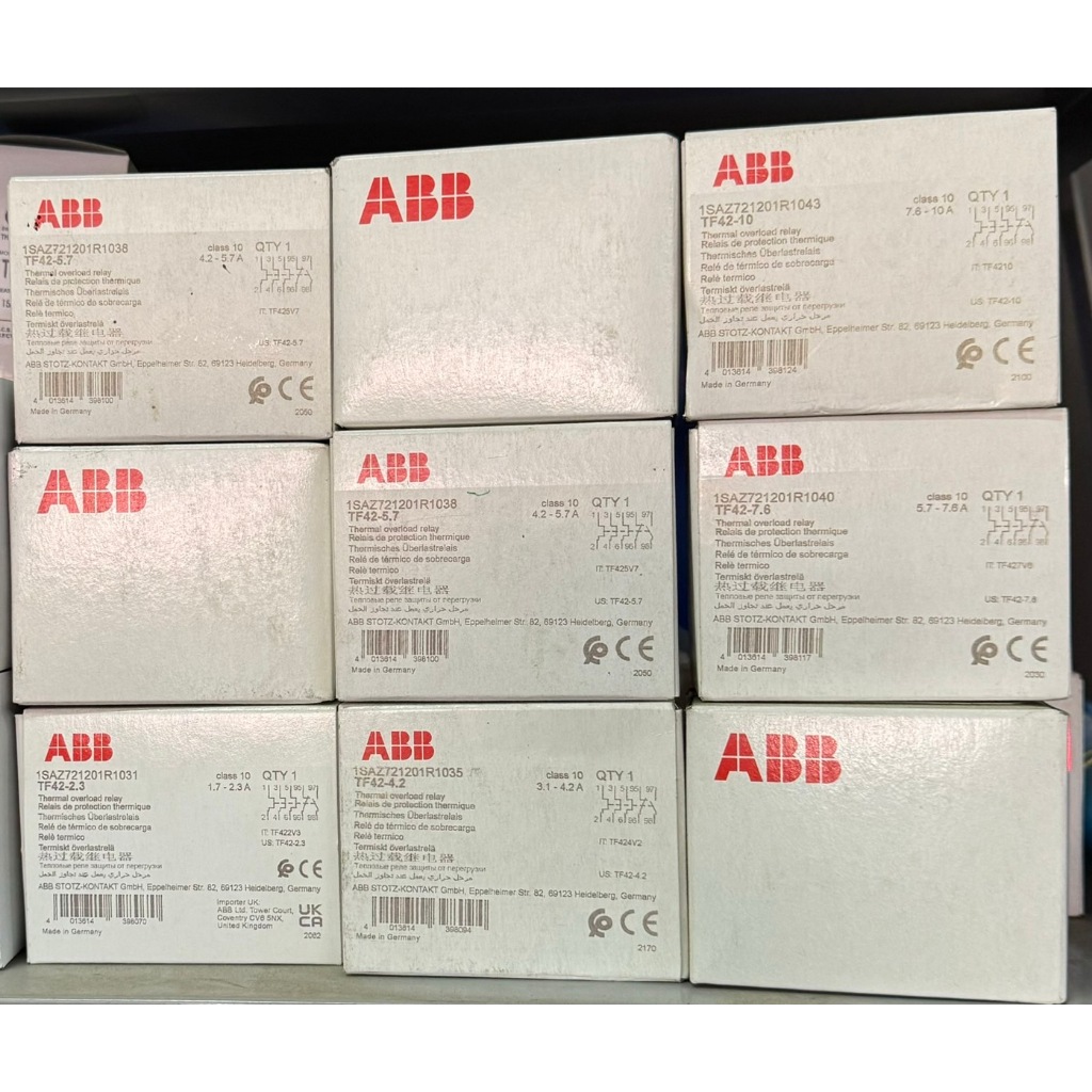 ABB Thermal Overload Relay #TF42