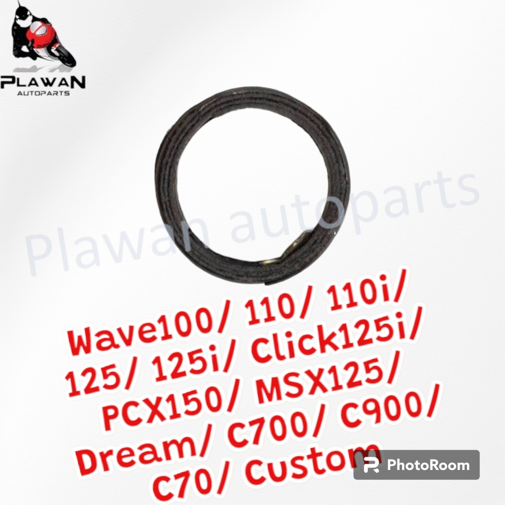 ประเก็นปากท่อ ประเก็นคอท่อ Wave100/ 110/ 110i/ 125/ 125i/ Click125i/ PCX150/ MSX125/ Dream/ C700/ C900/ C70/ Custom