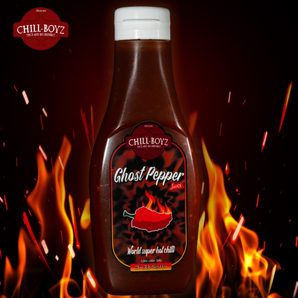 Ghost Pepper Sauce by Chill-Boyz ซอสพริกเผ็ดสุด