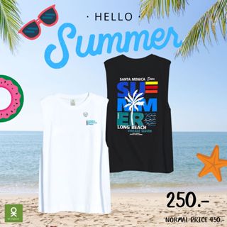 OK Apparel  เสื้อแขนกุด SUMMER oversize Cotton USA พร้อมส่ง