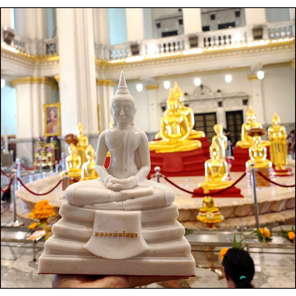 พระพุทธรูปหลวงพ่อโสธร ออกจากวัดหลวงพ่อโสธรวรารามวรวิหารโดยตรงรุ่น 1 ปี 2566 & รุ่นเจริญ ปี 2567 ของแท้