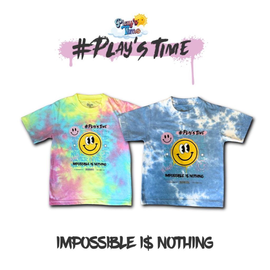 เสื้อยืด PLAY'S TIME IMPOSSIBLE IS NOTHING