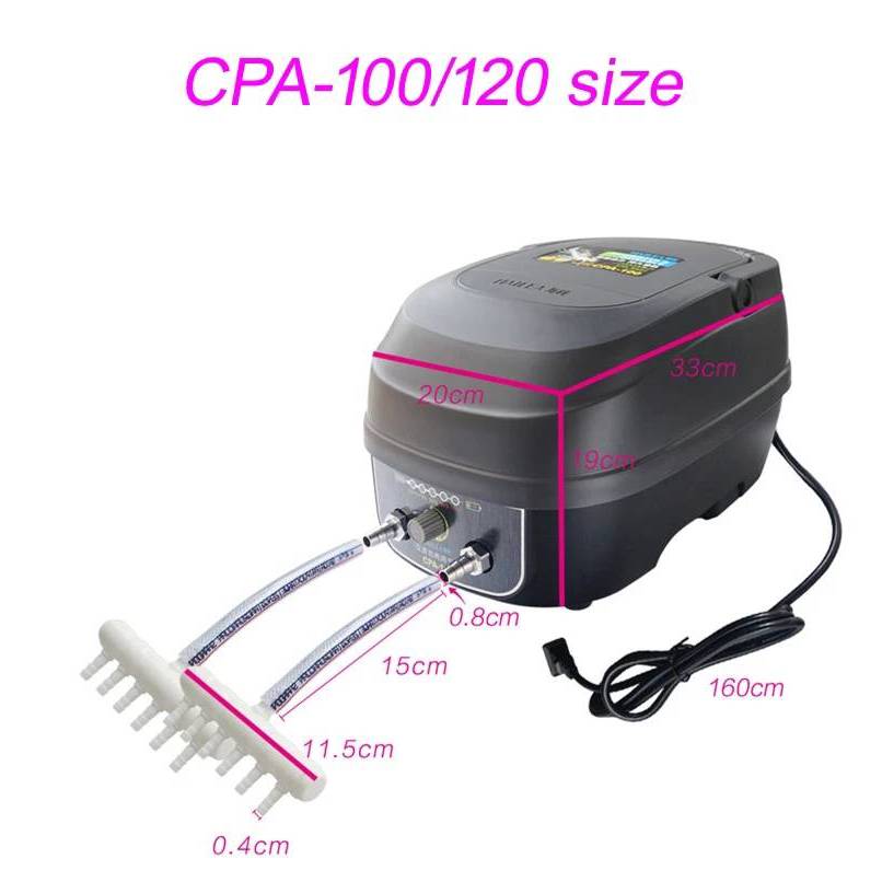 HAILEA CP-60 ปั้มลม มีแบตเตอร์รี่สำรองไฟ