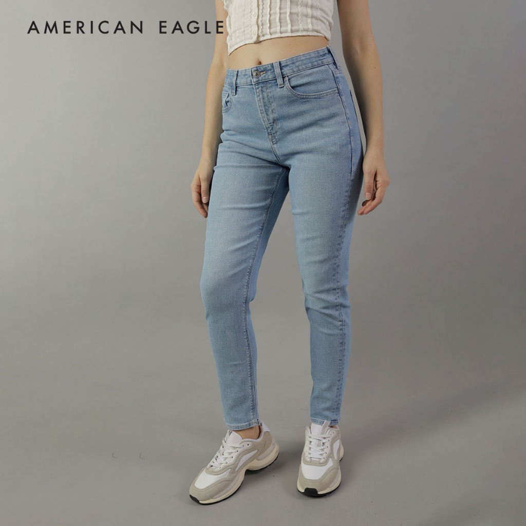 American Eagle Mom Jean กางเกง ยีนส์ ผู้หญิง ทรงมัม (WMO 043-4696-915)
