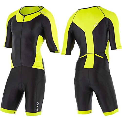 ชุดไตรกีฬา สำหรับผู้ชาย 2XU X Trisuit With Rear Zip Suit Men's, MT4356d by komo