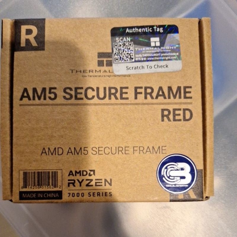 amd cpu ryzen am5 secure frame bending protection ของแท้มือสอง thermalright แถมsilicone thermalright
