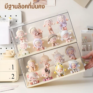 ชั้นวางโมเดล กล่องฟิกเกอร์ ตู้โชว์โมเดล ตู้โชว์ตุ๊กตา อะคริลิค โชว์ของ ฝาครอบ