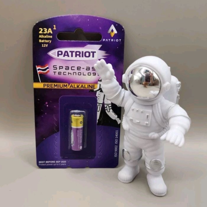 ถ่าน Patriot "Premium Alkaline" 23A แพ็ค 1 ก้อน