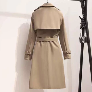 SUIT-13 ชุดสูทผู้หญิง สูทโค้ท แขนยาวกระโปรง มีเข็มขัด โค้ทแขนยาว binbinzhao