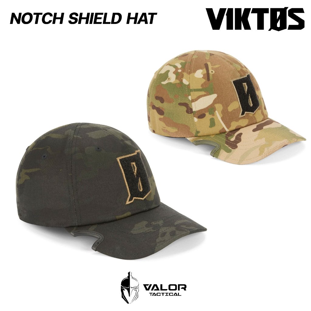 Viktos - Hat Notch Shield หมวกแก็ป กันแดด ลายพรางทหาร ตำรวจ Tactical Hat