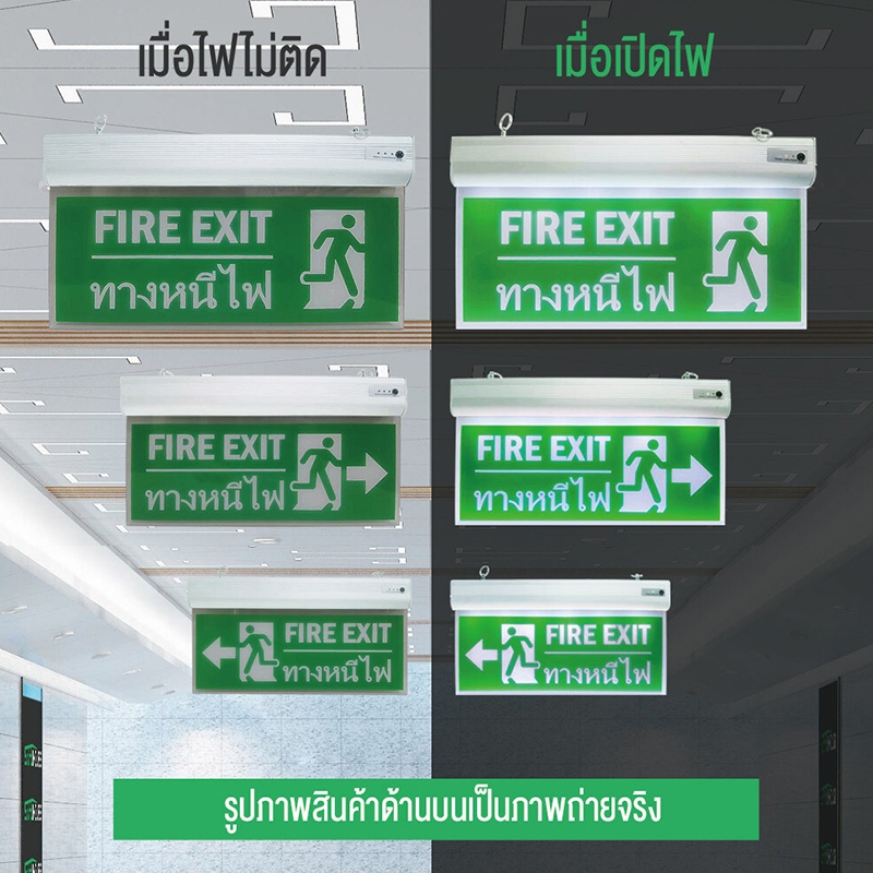 (จัดส่งจากกรุงเทพฯ) คริลิค ไฟแสดงสถานะฉุกเฉิน ไฟฉุกเฉินไฟ โคมไฟสองหัว ไฟสัญญาณ