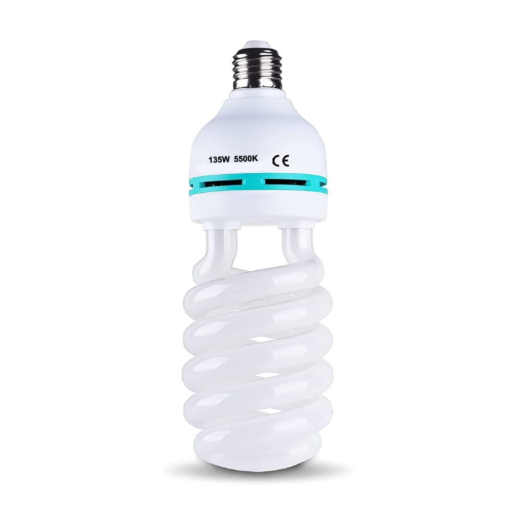 Photography135W Light Bulb E27 5500K Daylight