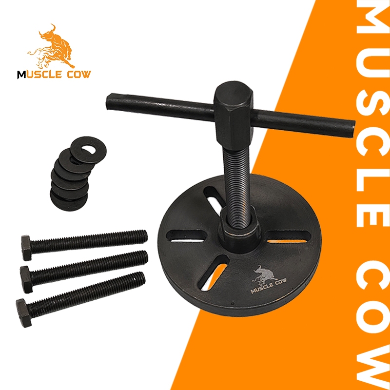 MUSCLE COW เหล็กดูดจานไฟ 3 ขา (ตัวถอดล้อแม่เหล็กมอเตอร์ไซต์) ตัวดูดจานไฟ 3 เสา แบบยึด 3 เสา