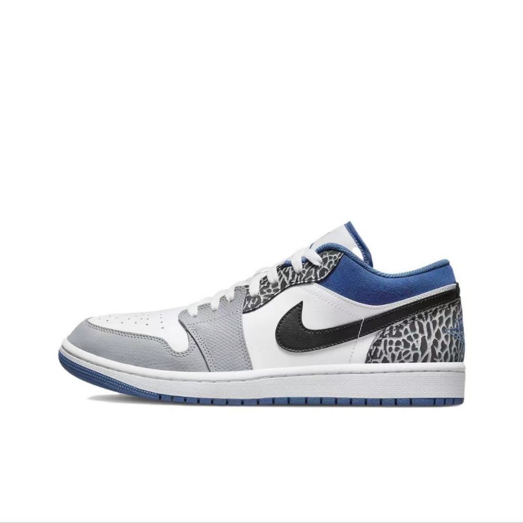 🔥ของแท้ 100% Jordan Air Jordan 1 low se true blue รองเท้าผ้าใบ ไนกี้รองเท้า