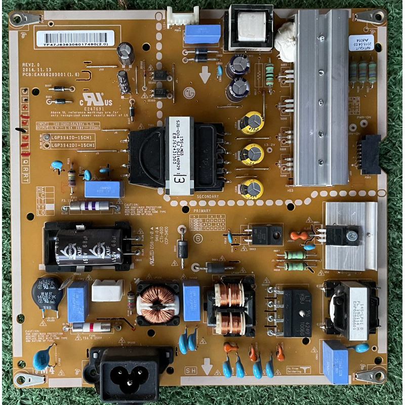 เพาเวอร์ซัพพลาย Power Supply LG 42LF550T : 42LX330C: 42LF560T: 42LF650T  พาร์ท EAX66203001 อะไหล่แท้