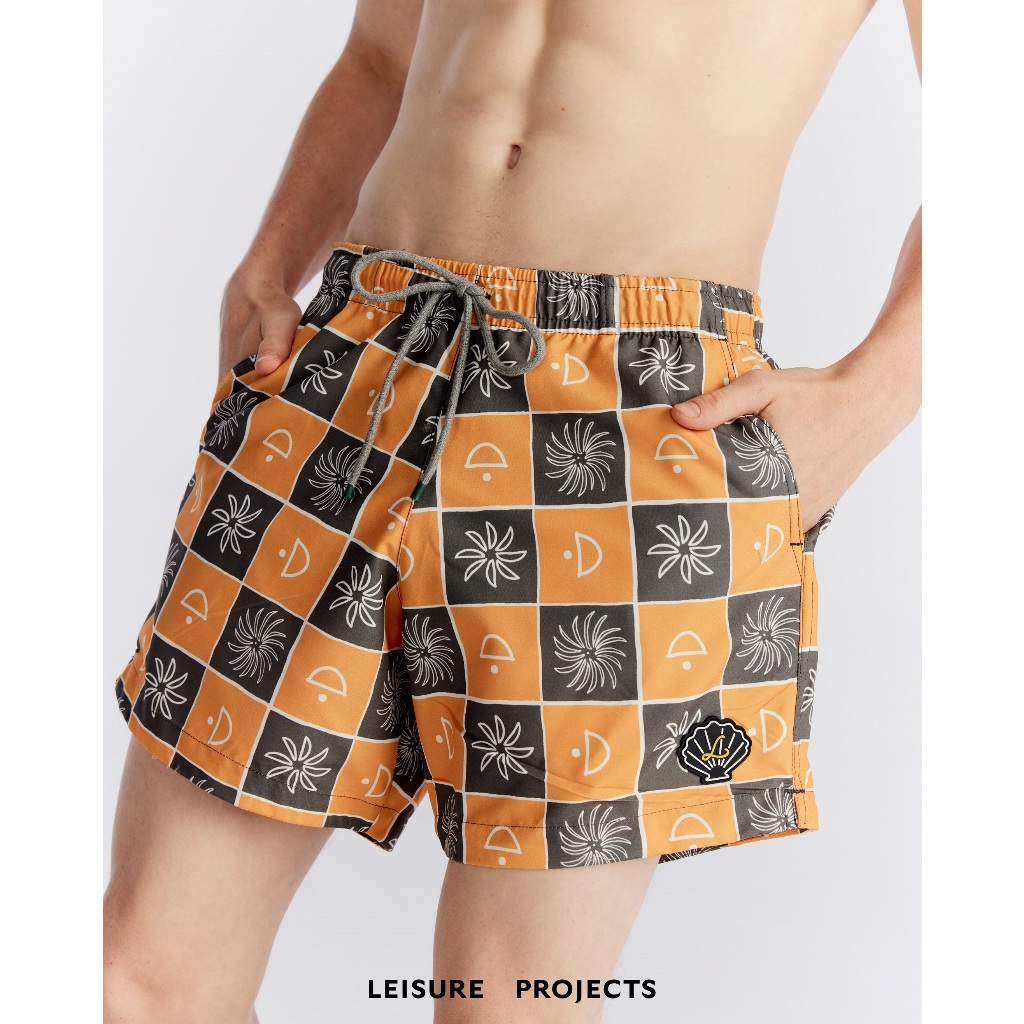 (LEISURE PROJECTS ) "LE SOLEIL" SWIM SHORTS