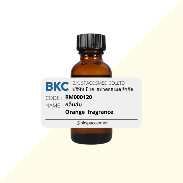 กลิ่นส้ม Orange fragrance [RM000120][BIGPACK]น้ำมันหอมระเหย น้ำมันหอมระเหยสำหรับทำเทียนหอม สปา สบู่