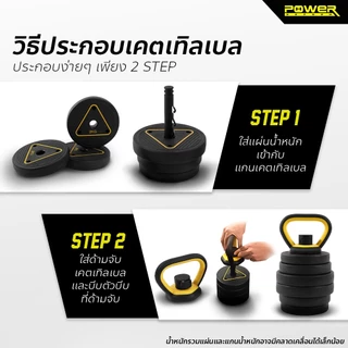 Power Reform Dumbbell Set PDX 4 in 1 ดัมเบลปรับน้ำหนัก 10-40 กก. (แปลงเป็นอุปกรณ์ได้ถึง 4 ชนิด)