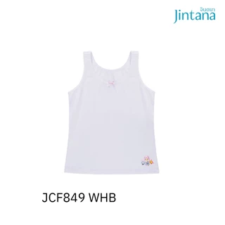Jintana เสื้อทับในเด็กเต็มตัว รุ่น Doodle รหัส JCF849 สีขาว เสื้อทับเต็มตัว มีฟองน้ำ ผ้านุ่ม ใส่สบาย ไม่ระคายเคือง