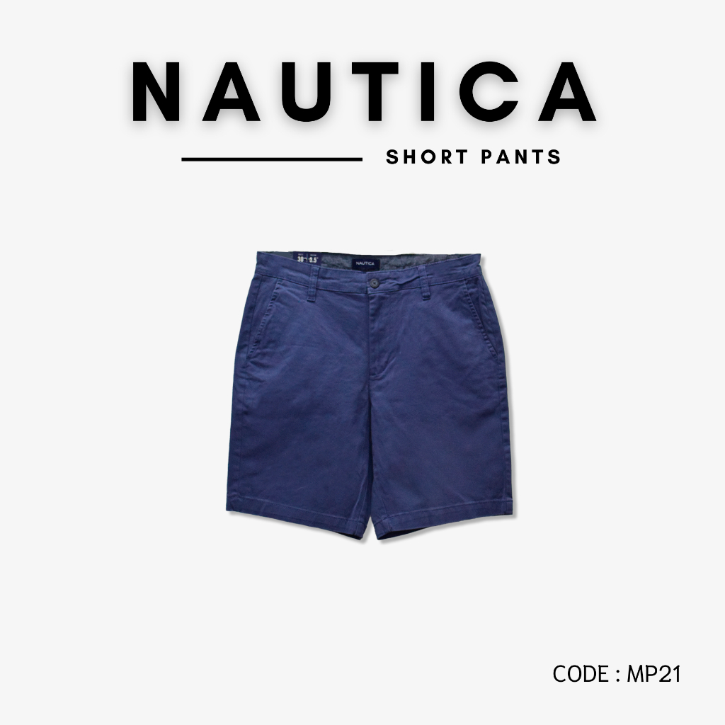 กางเกงขาสั้น Nautica (นูติก้า) สินค้าแบรนด์แท้นำเข้า (พร้อมส่ง) MP21-28