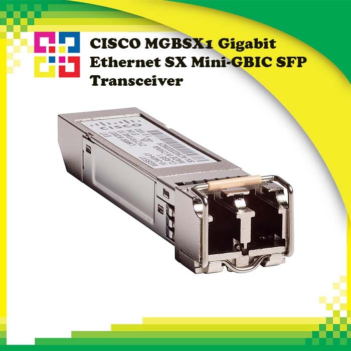 CISCO MGBSX1 Gigabit Ethernet SX Mini-GBIC SFP Transceiver