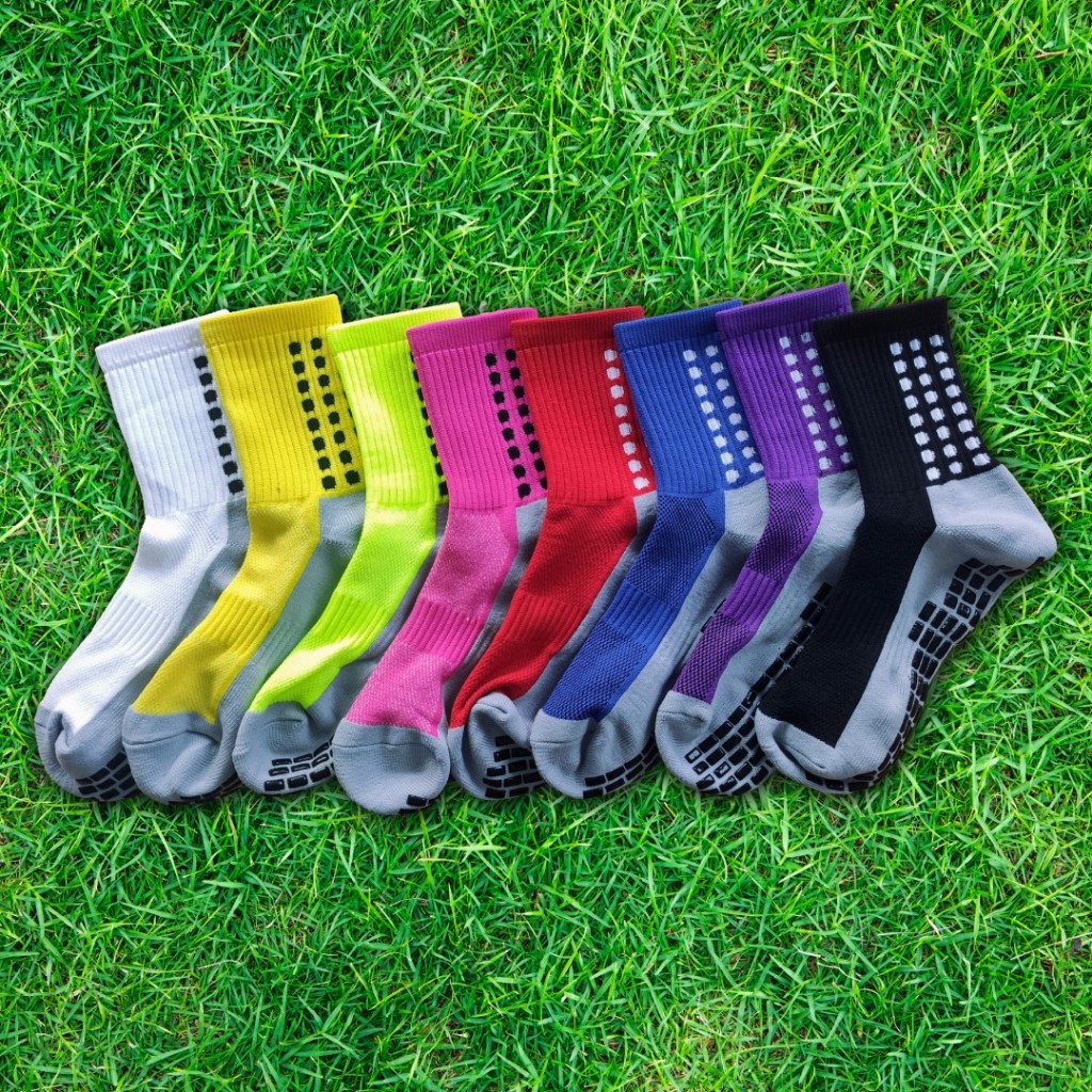 ถุงเท้ากันลื่น anti-slip sport socks หนานุ่ม ระบายอากาศดี มี 8 สี