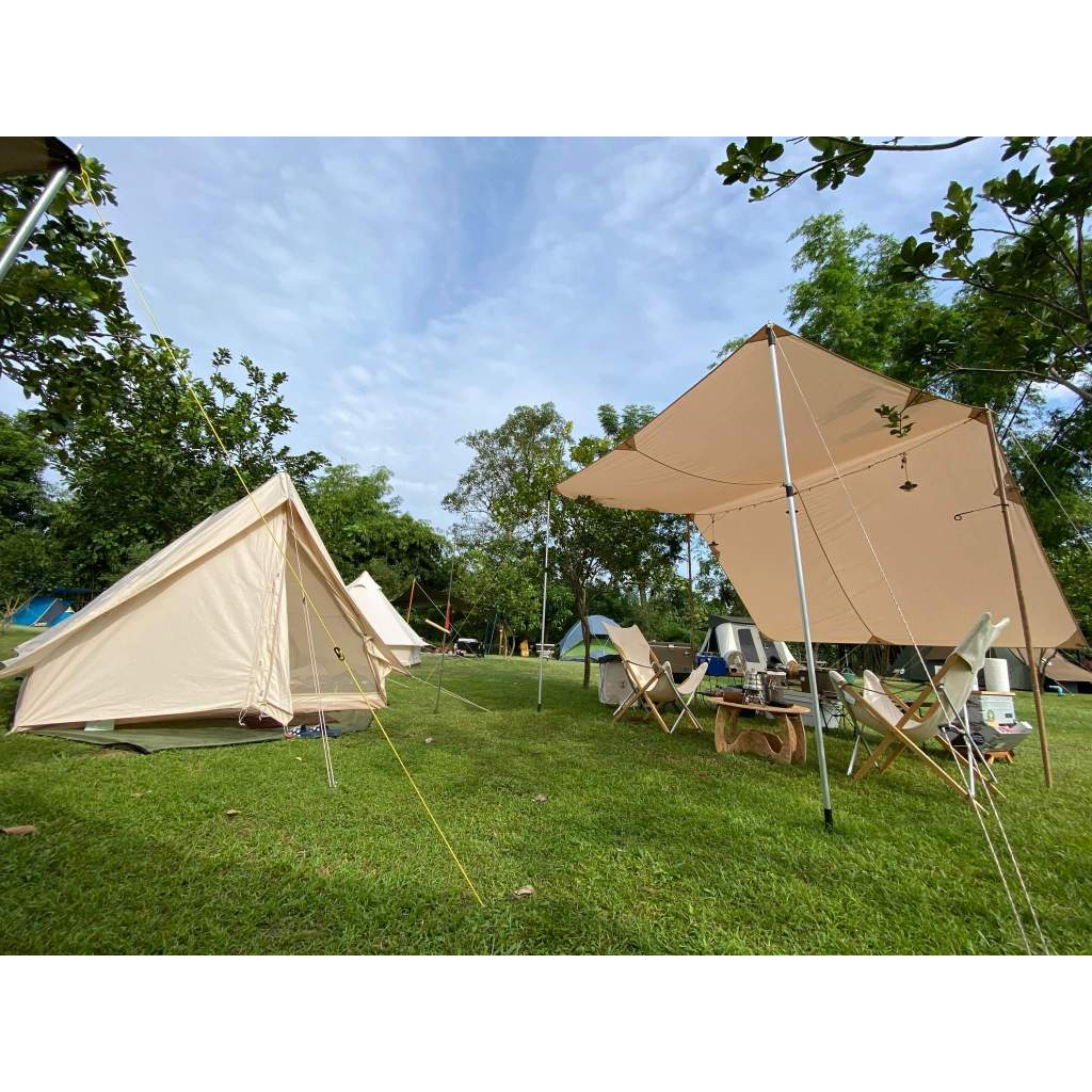 ฟลายชีท TARP TC 3x4 ผืนผ้า POLY65% COTTON 35%