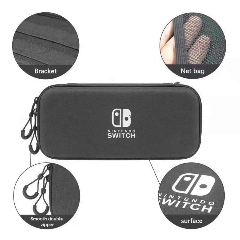 กระเป๋าคุณภาพ logo Nintendo Switch/Nintendo Switch oled Travel Storage Case Protector Bag