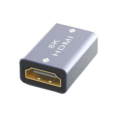 HDMI Coupler 8K, HDMI 2.1 Female to Female Connector HDMI Extension Adapter, Support 8K@60Hz / 4K@120Hz 120UHD, 7680 * 4